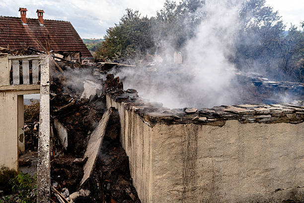 Professional Fire Damage Removal technician working in Washington, WA